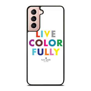 KATE SPADE LIVE COLOR FULLY Samsung Galaxy S21 Case Cover