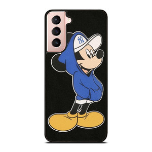 MICKEY MOUSE NEW YORK YANKEES CAP Samsung Galaxy S21 Case Cover