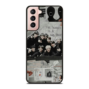 STRAY KIDS BOY BAND COLLAGE Samsung Galaxy S21 Case Cover