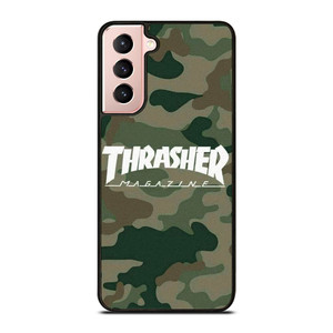 THRASHER SKATEBOARD CAMO Samsung Galaxy S21 Case Cover