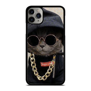 SUPREME SWAG CAT iPhone 11 Pro Max Case Cover SUPREME SWAG CAT iPhone 11 Pro Max Case Cover
