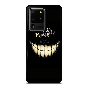 CHESIRE CAT ALICE IN WONDERLAND MAD HERE Samsung Galaxy S20 Ultra Case Cover CHESIRE CAT ALICE IN WONDERLAND MAD HERE Samsung Galaxy S20 Ultra Case Cover