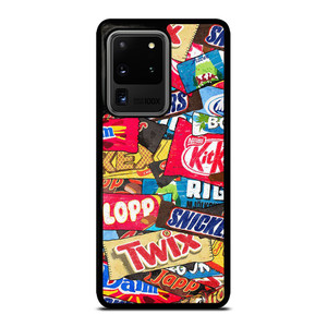 CHOCOLATE WAFER SNACK COLLAGE Samsung Galaxy S20 Ultra Case Cover