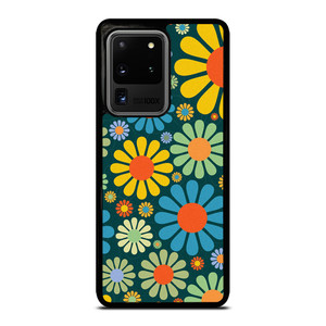 HIPPIE FLOWER PATTERN Samsung Galaxy S20 Ultra Case Cover