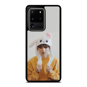 JUNGKOOK BTS BANGTAN BOYS BUNNY HAT Samsung Galaxy S20 Ultra Case Cover