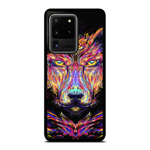 WOLF TRIPPY ART Samsung Galaxy S20 Ultra Case Cover