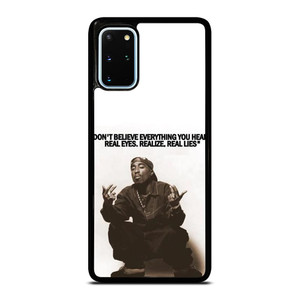 2PAC TUPAC SHAKUR RAPPER QUOTES Samsung Galaxy S20 Plus Case Cover