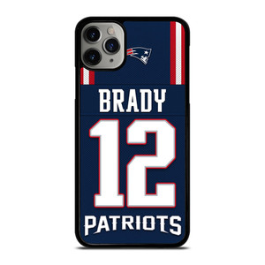 TOM BRADY NEW ENGLAND PATRIOTS NFL JERSEY iPhone 11 Pro Max Case Cover