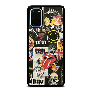 ROCK AND ROLL BAND COLLAGE Samsung Galaxy S20 Plus Case Cover ROCK AND ROLL BAND COLLAGE Samsung Galaxy S20 Plus Case Cover