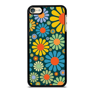 HIPPIE FLOWER PATTERN iPod Touch 6 Case Cover