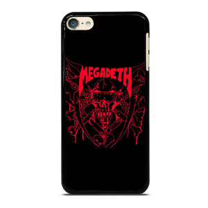 MEGADETH METAL BAND LOGO iPod Touch 6 Case Cover