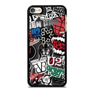 PUNK ROCK BAND COLLAGE iPod Touch 6 Case Cover PUNK ROCK BAND COLLAGE iPod Touch 6 Case Cover