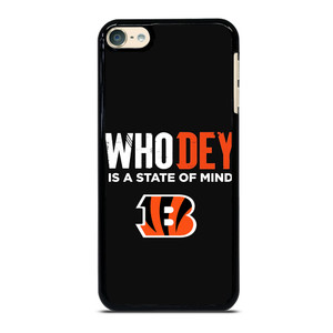 WHO DEY CINCINNATI BENGALS NFL iPod Touch 6 Case Cover WHO DEY CINCINNATI BENGALS NFL iPod Touch 6 Case Cover