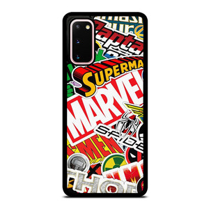 DC MARVEL SUPERHERO COLLAGE Samsung Galaxy S20 Case Cover