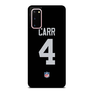 DEREK CARR LAS VEGAS RAIDERS NFL Samsung Galaxy S20 Case Cover DEREK CARR LAS VEGAS RAIDERS NFL Samsung Galaxy S20 Case Cover