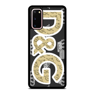 DOLCE AND GABBANA EMBOSS Samsung Galaxy S20 Case Cover