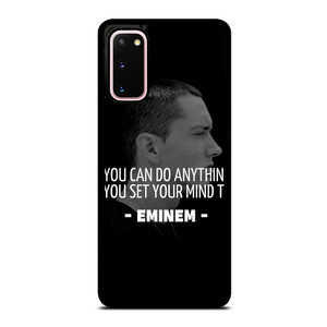 EMINEM RAPPER QUOTES Samsung Galaxy S20 Case Cover EMINEM RAPPER QUOTES Samsung Galaxy S20 Case Cover