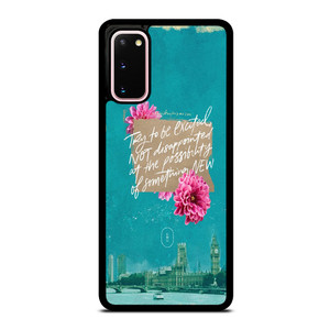 ENOLA HOLMES 2 QUOTES Samsung Galaxy S20 Case Cover