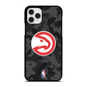 ATLANTA HAWKS BLACK CAMO iPhone 11 Pro Case Cover