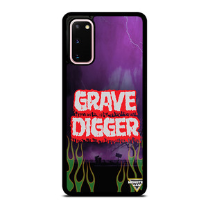 GRAVE DIGGER MONSTER TRUCK Samsung Galaxy S20 Case Cover GRAVE DIGGER MONSTER TRUCK Samsung Galaxy S20 Case Cover