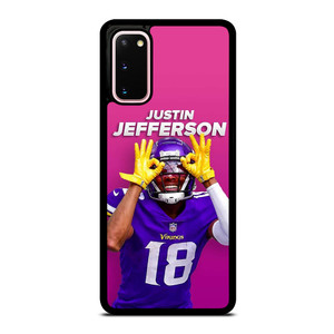 JUSTIN JEFFERSON MINNESOTA VIKINGS Samsung Galaxy S20 Case Cover