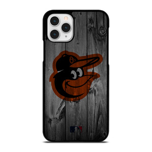 BALTIMORE ORIOLES BASEBALL MLB WOOD LOGO iPhone 11 Pro Case Cover