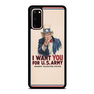 UNCLE SAM UNITED STATES ARMY Samsung Galaxy S20 Case Cover UNCLE SAM UNITED STATES ARMY Samsung Galaxy S20 Case Cover