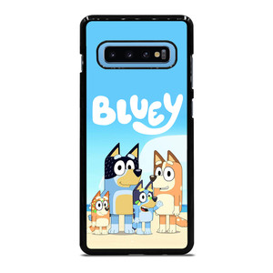 BLUEY HEELER CARTOON Samsung Galaxy S10 Plus Case Cover BLUEY HEELER CARTOON Samsung Galaxy S10 Plus Case Cover