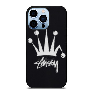 STUSSY FUZZY REGAL CROWN iPhone 13 Pro Max Case Cover