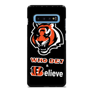 CINCINNATI BENGALS FOOTBALL WHO DEY Samsung Galaxy S10 Plus Case Cover