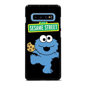 COOKIE MONSTER SESAME STREET Samsung Galaxy S10 Plus Case Cover COOKIE MONSTER SESAME STREET Samsung Galaxy S10 Plus Case Cover