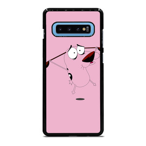 COURAGE THE COWARDLY DOG FLAT Samsung Galaxy S10 Plus Case Cover COURAGE THE COWARDLY DOG FLAT Samsung Galaxy S10 Plus Case Cover