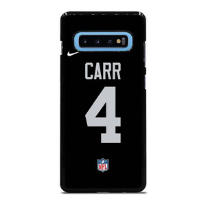 DEREK CARR LAS VEGAS RAIDERS NFL Samsung Galaxy S10 Plus Case Cover DEREK CARR LAS VEGAS RAIDERS NFL Samsung Galaxy S10 Plus Case Cover