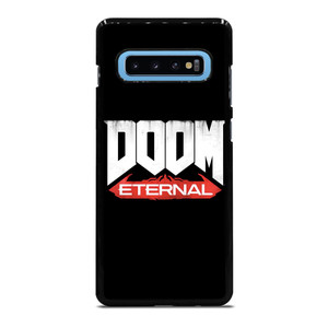 DOOM ETERNAL GAMES LOGO BLACK Samsung Galaxy S10 Plus Case Cover