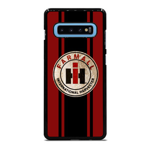 FARMALL INTERNATIONAL HARVESTER BADGE STRIPE Samsung Galaxy S10 Plus Case Cover