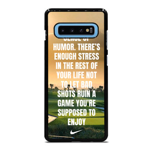 GOLF NIKE QUOTES Samsung Galaxy S10 Plus Case Cover GOLF NIKE QUOTES Samsung Galaxy S10 Plus Case Cover