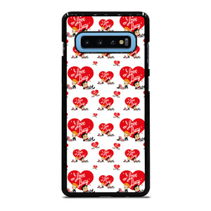 I LOVE LUCY CARTOON PATTERN Samsung Galaxy S10 Plus Case Cover I LOVE LUCY CARTOON PATTERN Samsung Galaxy S10 Plus Case Cover