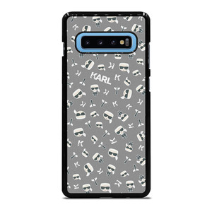 KARL LAGERFIELD PATTERN Samsung Galaxy S10 Plus Case Cover KARL LAGERFIELD PATTERN Samsung Galaxy S10 Plus Case Cover
