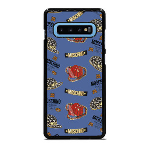 MOSCHINO BEAR COUTURE PATTERN Samsung Galaxy S10 Plus Case Cover