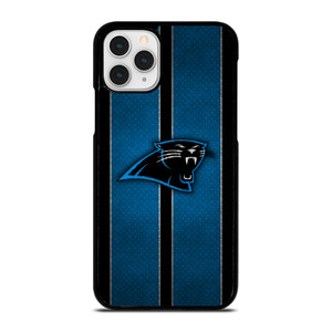 CAROLINA PANTHERS NFL METAL STRIPE iPhone 11 Pro Case Cover