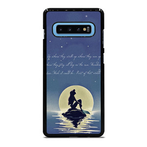 THE LITTLE MERMAID QUOTES Samsung Galaxy S10 Plus Case Cover THE LITTLE MERMAID QUOTES Samsung Galaxy S10 Plus Case Cover