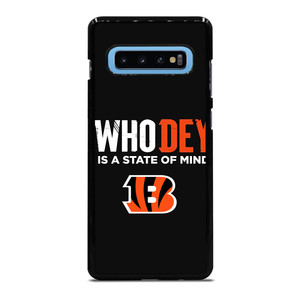 WHO DEY CINCINNATI BENGALS NFL Samsung Galaxy S10 Plus Case Cover WHO DEY CINCINNATI BENGALS NFL Samsung Galaxy S10 Plus Case Cover