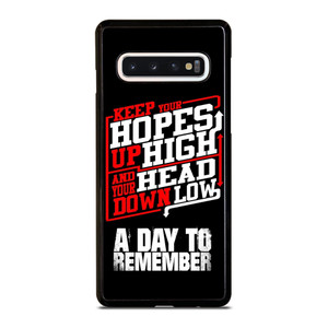A DAY TO REMEMBER QUOTES Samsung Galaxy S10 Case Cover A DAY TO REMEMBER QUOTES Samsung Galaxy S10 Case Cover