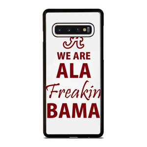 ALABAMA CRIMSON TIDE FOOTBALL FREAK Samsung Galaxy S10 Case Cover ALABAMA CRIMSON TIDE FOOTBALL FREAK Samsung Galaxy S10 Case Cover