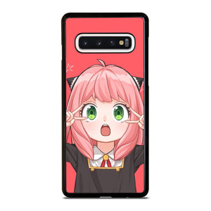 ANYA SPY X FAMILY PINK Samsung Galaxy S10 Case Cover ANYA SPY X FAMILY PINK Samsung Galaxy S10 Case Cover