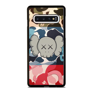BAPE CAMO KAWS Samsung Galaxy S10 Case Cover BAPE CAMO KAWS Samsung Galaxy S10 Case Cover