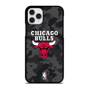 CHICAGO BULLS BLACK CAMO iPhone 11 Pro Case Cover