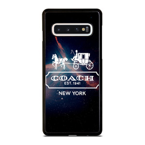 COACH NEW YORK NEBULA LOGO Samsung Galaxy S10 Case Cover