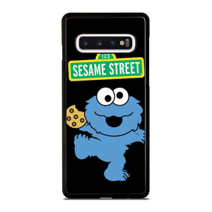 COOKIE MONSTER SESAME STREET Samsung Galaxy S10 Case Cover COOKIE MONSTER SESAME STREET Samsung Galaxy S10 Case Cover