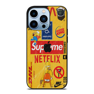 SUPREME NETFLIX COLLAGE iPhone 13 Pro Max Case Cover